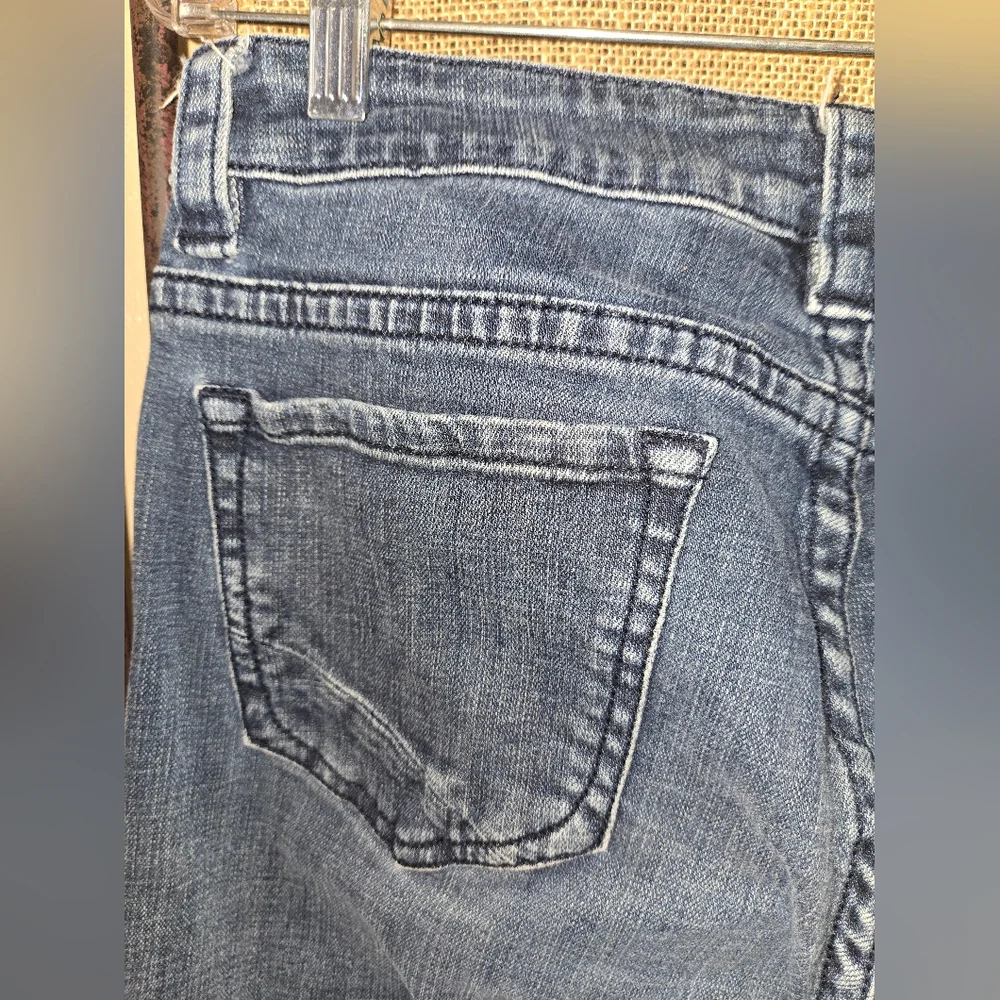 Women's Rock And Roll Cowgirl Classic Blue Women's Jeans Low Rise Size 29 x 30 - Picture 10 of 16